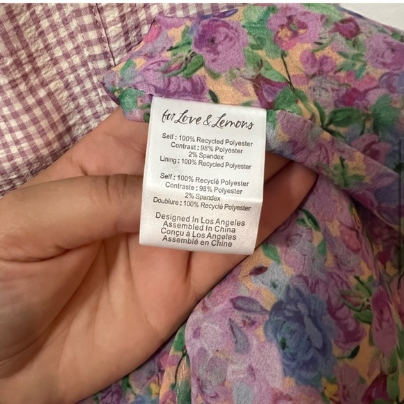 for Love & Lemons Brenna Mini Dress - Picture 7 of 7